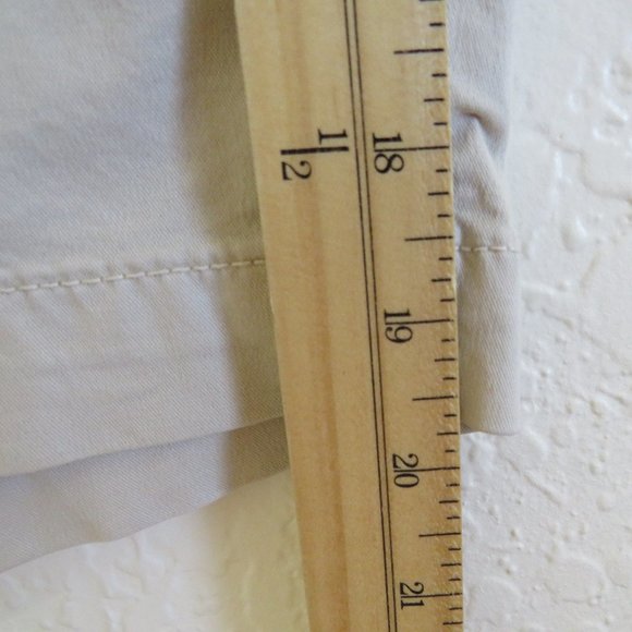 American Eagle* Men's 1.5"‎ Belt Loop Multipocketed Flat Khaki Shorts~ Size 38 - Picture 10 of 12